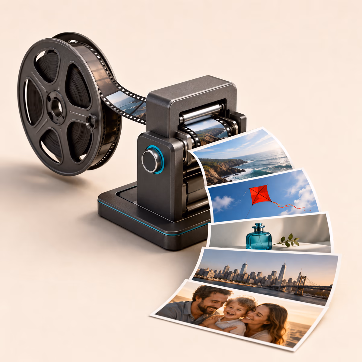 Proceso de conversión de video a imagen - extraer fotogramas de un video